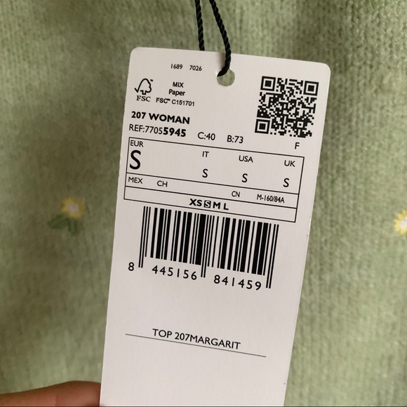 Mango Embroidered Floral Top - Picture 4 of 4